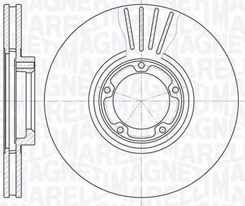 Magneti Marelli 361302040370 - Disque de frein cwaw.fr