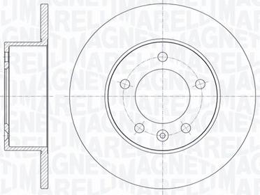 Magneti Marelli 361302040373 - Disque de frein cwaw.fr