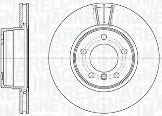 Magneti Marelli 361302040296 - Disque de frein cwaw.fr