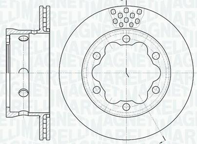 Magneti Marelli 361302040298 - Disque de frein cwaw.fr