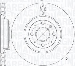 Magneti Marelli 361302040246 - Disque de frein cwaw.fr