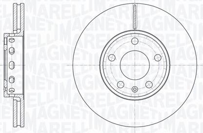 Magneti Marelli 361302040242 - Disque de frein cwaw.fr