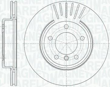 Magneti Marelli 361302040208 - Disque de frein cwaw.fr