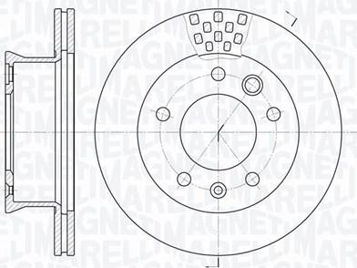 Magneti Marelli 361302040216 - Disque de frein cwaw.fr