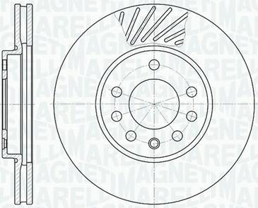 Magneti Marelli 361302040210 - Disque de frein cwaw.fr