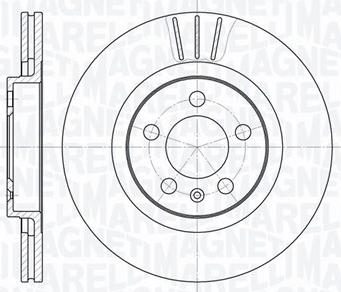 Magneti Marelli 361302040218 - Disque de frein cwaw.fr