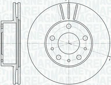 Magneti Marelli 361302040230 - Disque de frein cwaw.fr