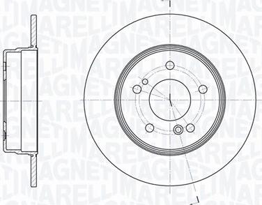 Magneti Marelli 361302040229 - Disque de frein cwaw.fr