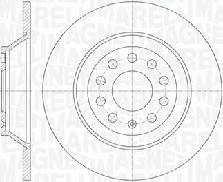 Magneti Marelli 361302040279 - Disque de frein cwaw.fr