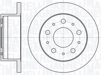 Magneti Marelli 361302040271 - Disque de frein cwaw.fr