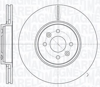 Magneti Marelli 361302040272 - Disque de frein cwaw.fr