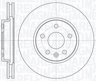 Magneti Marelli 361302040756 - Disque de frein cwaw.fr