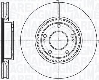 Magneti Marelli 361302040753 - Disque de frein cwaw.fr