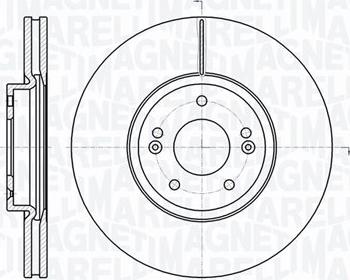 Magneti Marelli 361302040752 - Disque de frein cwaw.fr