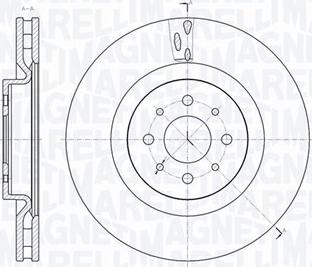 Magneti Marelli 361302040766 - Disque de frein cwaw.fr