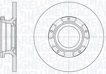 Magneti Marelli 361302040713 - Disque de frein cwaw.fr