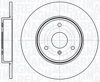 Magneti Marelli 361302040729 - Disque de frein cwaw.fr