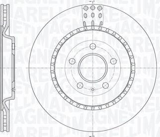 Magneti Marelli 361302040776 - Disque de frein cwaw.fr