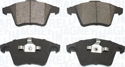 Magneti Marelli 363916060905 - Kit de plaquettes de frein, frein à disque cwaw.fr