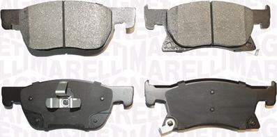 Magneti Marelli 363916060918 - Kit de plaquettes de frein, frein à disque cwaw.fr