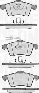 Magneti Marelli 363916060419 - Kit de plaquettes de frein, frein à disque cwaw.fr