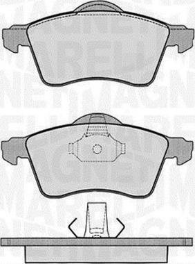 Magneti Marelli 363916060418 - Kit de plaquettes de frein, frein à disque cwaw.fr