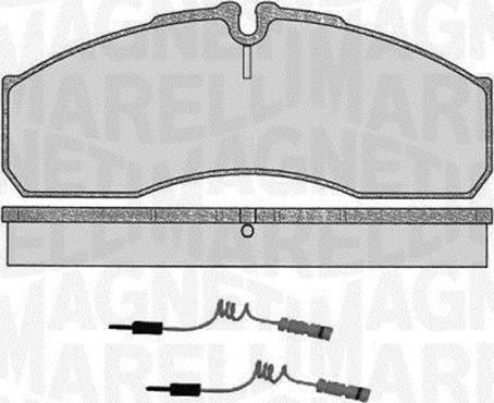 Magneti Marelli 363916060481 - Kit de plaquettes de frein, frein à disque cwaw.fr