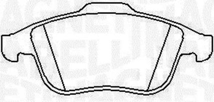 Magneti Marelli 363916060426 - Kit de plaquettes de frein, frein à disque cwaw.fr