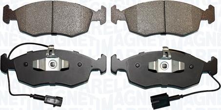 Magneti Marelli 363916060427 - Kit de plaquettes de frein, frein à disque cwaw.fr