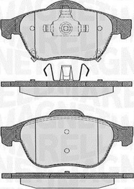 Magneti Marelli 363916060595 - Kit de plaquettes de frein, frein à disque cwaw.fr