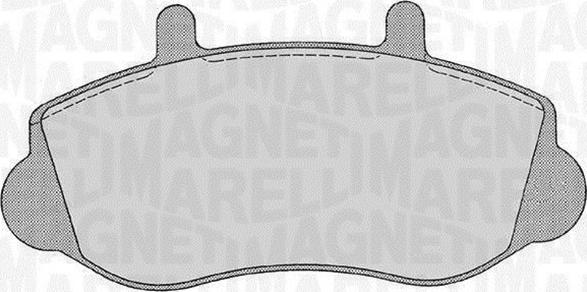 Magneti Marelli 363916060544 - Kit de plaquettes de frein, frein à disque cwaw.fr