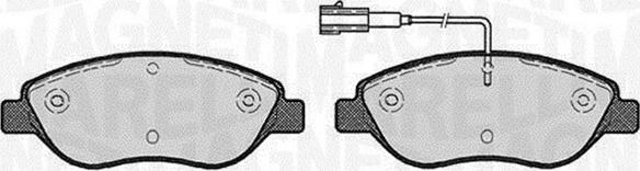 Magneti Marelli 363916060563 - Kit de plaquettes de frein, frein à disque cwaw.fr