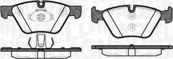 Magneti Marelli 363916060508 - Kit de plaquettes de frein, frein à disque cwaw.fr