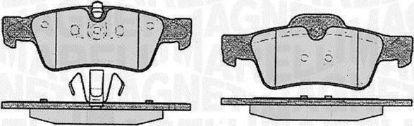 Magneti Marelli 363916060640 - Kit de plaquettes de frein, frein à disque cwaw.fr