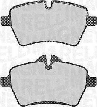 Magneti Marelli 363916060619 - Kit de plaquettes de frein, frein à disque cwaw.fr