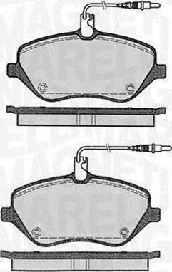 Magneti Marelli 363916060615 - Kit de plaquettes de frein, frein à disque cwaw.fr