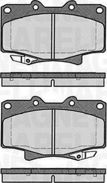 Magneti Marelli 363916060635 - Kit de plaquettes de frein, frein à disque cwaw.fr