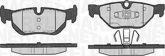 Magneti Marelli 363916060149 - Kit de plaquettes de frein, frein à disque cwaw.fr