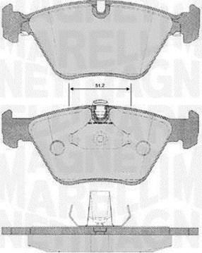 Magneti Marelli 363916060159 - Kit de plaquettes de frein, frein à disque cwaw.fr