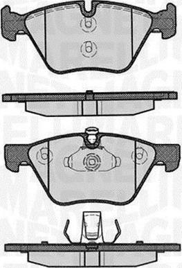 Magneti Marelli 363916060156 - Kit de plaquettes de frein, frein à disque cwaw.fr