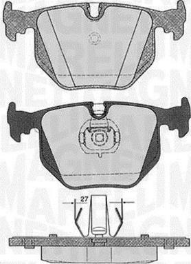 Magneti Marelli 363916060152 - Kit de plaquettes de frein, frein à disque cwaw.fr