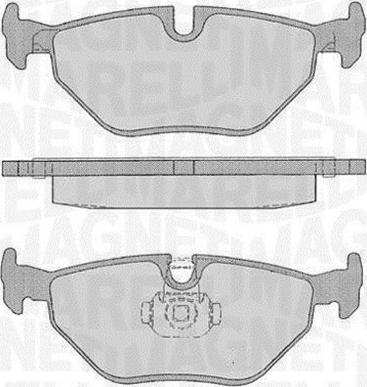 Magneti Marelli 363916060157 - Kit de plaquettes de frein, frein à disque cwaw.fr