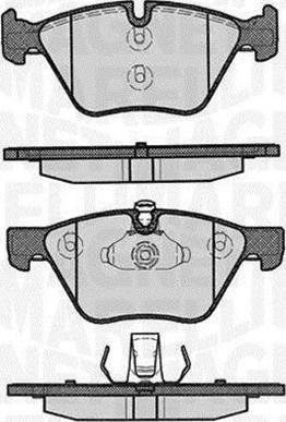 Magneti Marelli 363916060160 - Kit de plaquettes de frein, frein à disque cwaw.fr