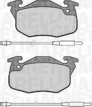 Magneti Marelli 363916060168 - Kit de plaquettes de frein, frein à disque cwaw.fr