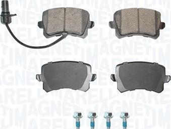 Magneti Marelli 363916060868 - Kit de plaquettes de frein, frein à disque cwaw.fr