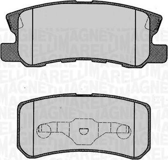 Magneti Marelli 363916060340 - Kit de plaquettes de frein, frein à disque cwaw.fr