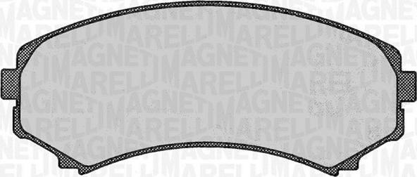 Magneti Marelli 363916060342 - Kit de plaquettes de frein, frein à disque cwaw.fr