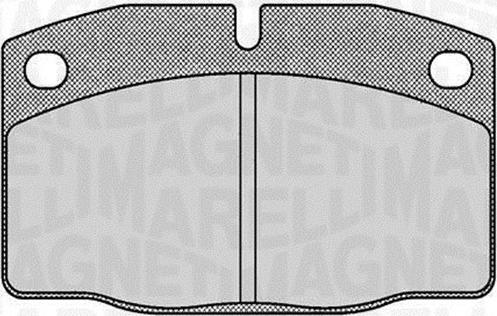 Magneti Marelli 363916060354 - Kit de plaquettes de frein, frein à disque cwaw.fr