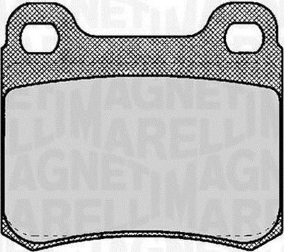 Magneti Marelli 363916060304 - Kit de plaquettes de frein, frein à disque cwaw.fr