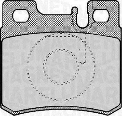 Magneti Marelli 363916060307 - Kit de plaquettes de frein, frein à disque cwaw.fr